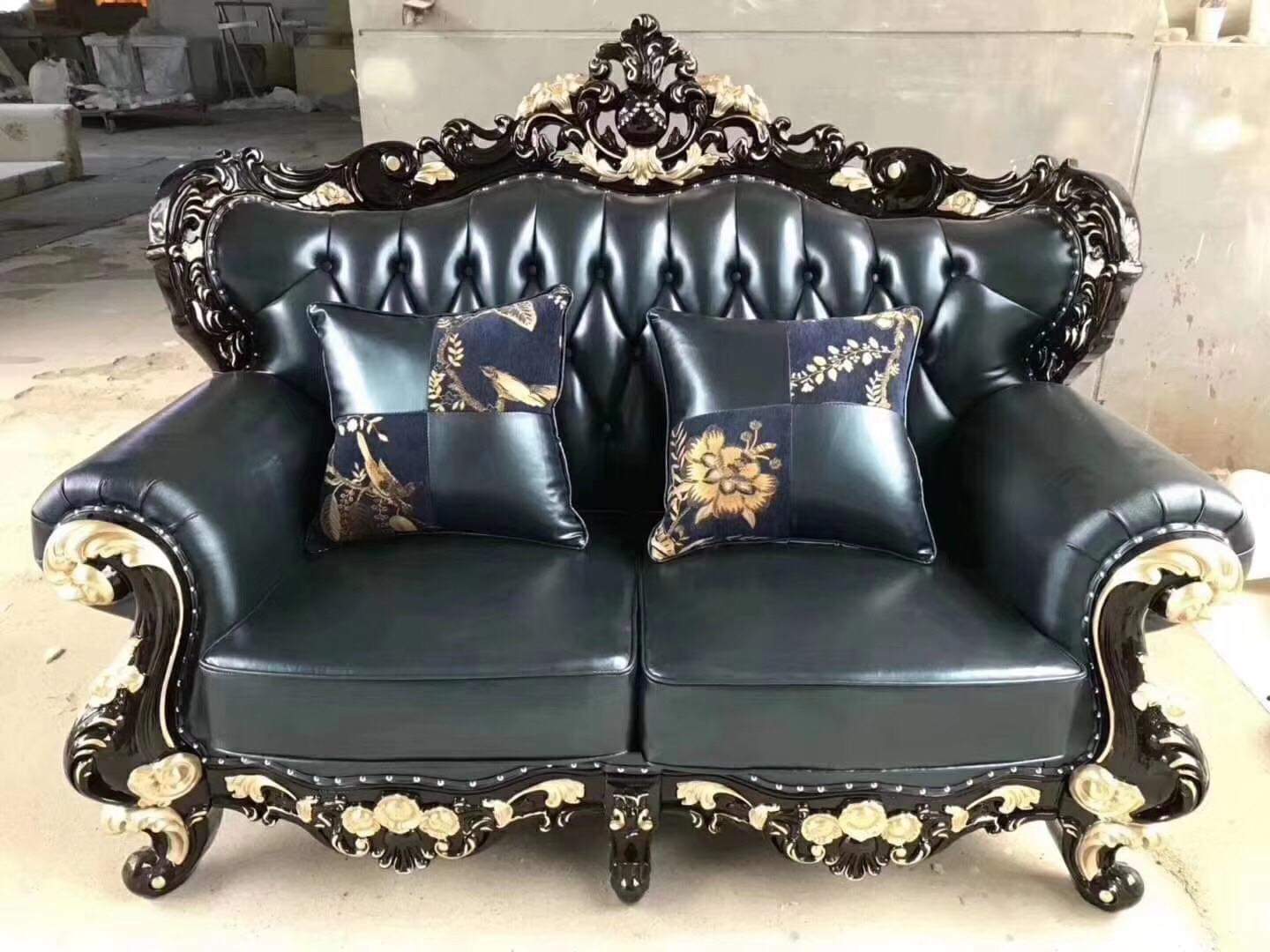 sofa nội thất da cao cấp